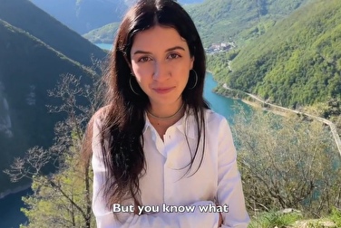 Il fidanzato ha tradito, che stronzo 🤬 Lo prendo e mi concedo a qualcuno in montagna